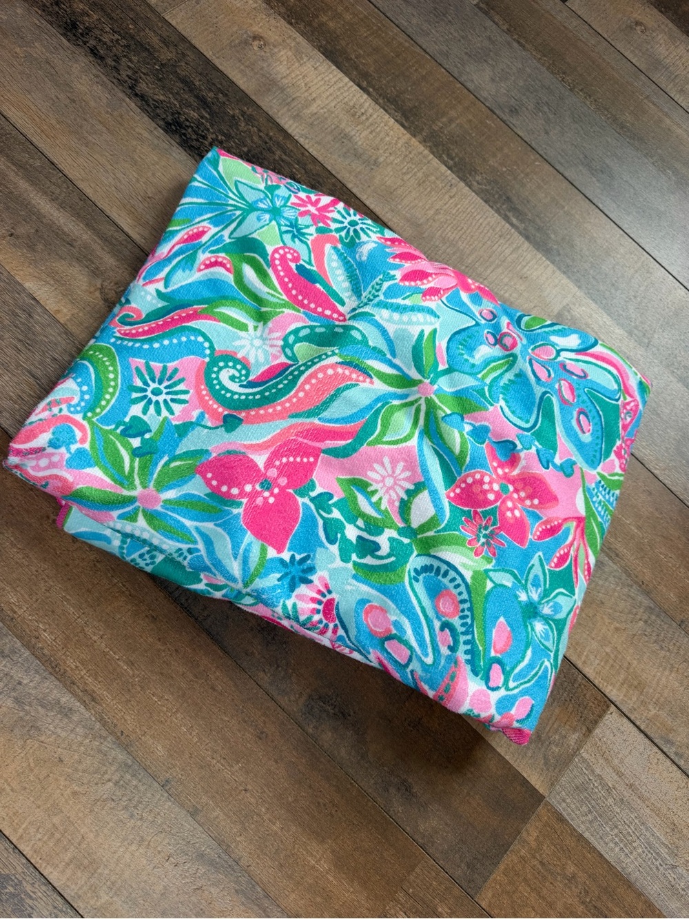 Lily Pulitzer lounge towel